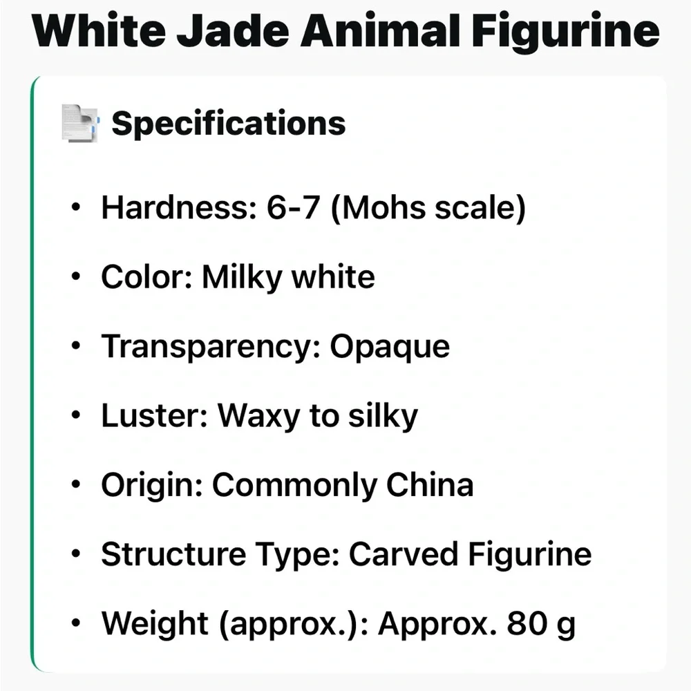 White Jade hamster